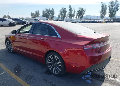 2017 Lincoln Mkz Reserve из США, поврежденный, VIN 3LN6L5E90HR655465